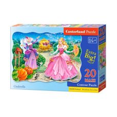 Пазлы Макси "Золушка", 20 элементов