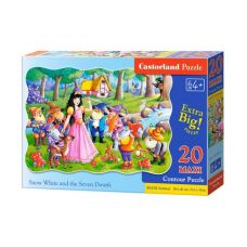 Пазлы Макси "Белоснежка", 20 элементов Набор