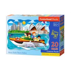 Пазлы Макси "Поездка на катере в Сиднее", 20 элементов