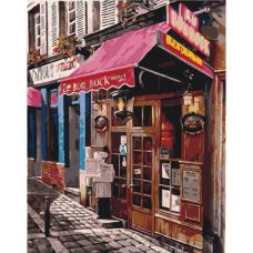 Картина по номерам "Любимый магазинчик"