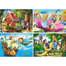 Пазлы "Сказочные герои", 120 элементов Набор