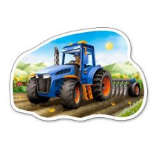 Пазлы "Трактор", 15 элементов