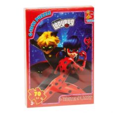 Пазлы "Леди Баг", 70 элементов + плакат