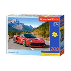 Пазлы "Горная прогулка на авто", 200 элементов