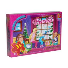 Пазлы "Барби: Рождество", 35 элементов