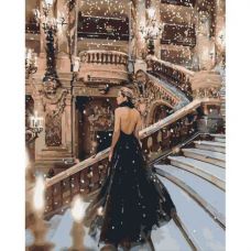 Картина по номерам "Соблазнительная незнакомка" 