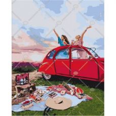 Картина по номерам "Лучшие подружки"