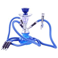 Кальян 29 см на три персоны, Light Blue