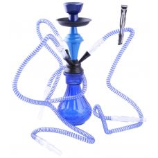 Кальян 36 см на три персоны, Honest Blue