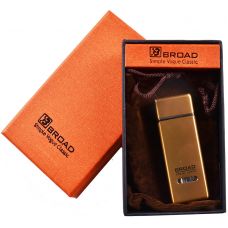 Зажигалка подарочная Broad Text L