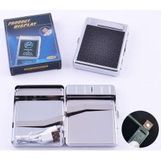 Портсигар на 20 сигарет и USB Зажигалка, Floyds