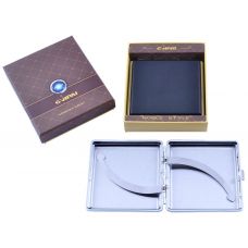 Портсигар на 20 сигарет Lock, Подарочная упаковка, Кожа