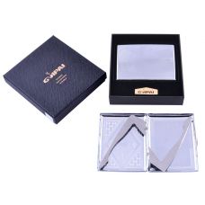 Портсигар на 20 сигарет, Clap, Подарочная упаковка, Кожа