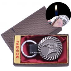 Зажигалка брелок в подарочной коробке Орел (Обычное пламя)  Black 1