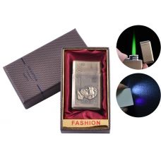 Зажигалка в подарочной коробке Гривны (Турбо пламя, Фонарик) Type B