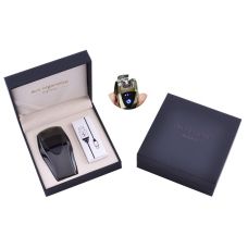 Электроимпульсная зажигалка в подарочной упаковке ArcCigarette (Двойная молния, USB) Ancient Black