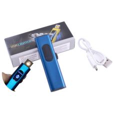 Электрическая Зажигалка, USB Lighter, Подарочная Упаковка, Blue