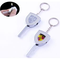 Зажигалка карманная ключ Porsche (обычное пламя)
