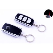 Зажигалка-брелок ключ от авто Honda (Турбо пламя) Black