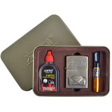 Подарочный набор Ferrari Enzo 3в1 Зажигалка, бензин, мундштук:Type A