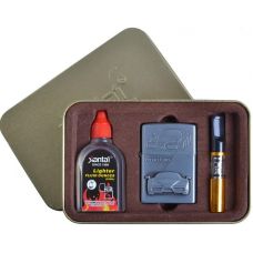 Подарочный набор Ferrari Enzo 3в1 Зажигалка, бензин, мундштук