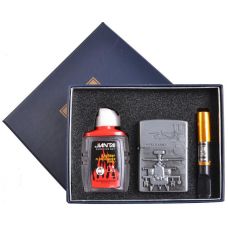Подарочный набор Urde 3в1 Зажигалка, бензин, мундштук Type W