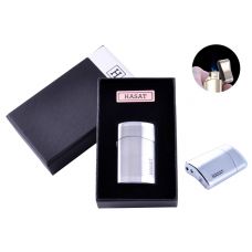 Зажигалка в подарочной коробке Fire (Турбо пламя) Silver Зажигалка в подарочной коробке Fire (Турбо пламя) Silver