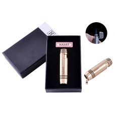 Зажигалка в подарочной коробке Resist (Острое пламя)  Gold
