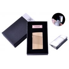Зажигалка в подарочной коробке Mask (Турбо пламя)  Gold