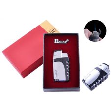 Зажигалка в подарочной коробке Hammer (Острое пламя) Silver Зажигалка в подарочной коробке Hammer (Острое пламя) Silver