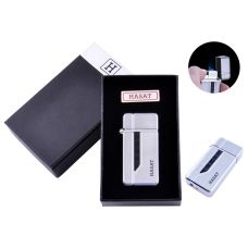 Зажигалка в подарочной коробке Blast (Турбо пламя) Silver Зажигалка в подарочной коробке Blast (Турбо пламя) Silver