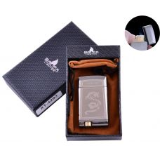 Зажигалка в подарочной коробке Shadow (Турбо пламя)  Black