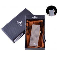 Зажигалка в подарочной коробке Grave (Турбо пламя)  Black