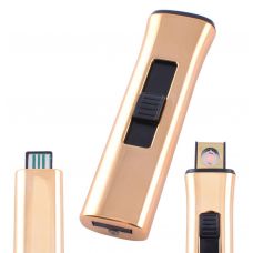 Электрическая Зажигалка, USB Lighter, Gold