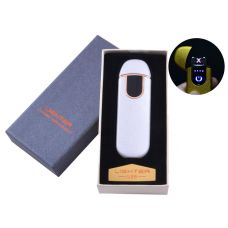 Электроимпульсная зажигалка Lighter (USB)  White Camble