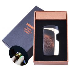 Электроимпульсная зажигалка в подарочной коробке Honest Aura