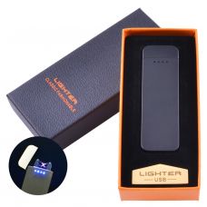 Электроимпульсная зажигалка в подарочной коробке Lighter Torn Black