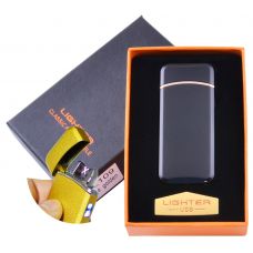 Электроимпульсная зажигалка в подарочной коробке Lighter Pulse Black