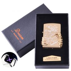 Электроимпульсная зажигалка в подарочной коробке Дракон Blast