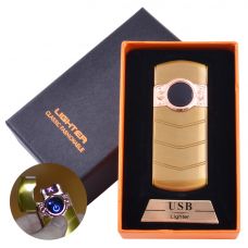 Электроимпульсная зажигалка в подарочной коробке Lighter Premium Terror
