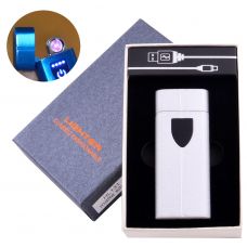 Электроимпульсная зажигалка в подарочной коробке Lighter Twinx Silver