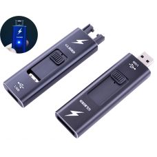 Электроимпульсная зажигалка Glbird Red Type Black