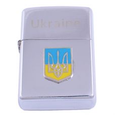 Зажигалка бензиновая Герб Украины 3 Зажигалка бензиновая Герб Украины 3