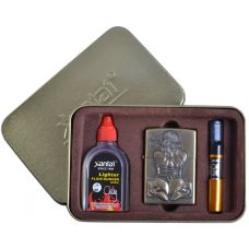 Подарочный набор Sexy 3в1 Зажигалка, бензин, мундштук Type I