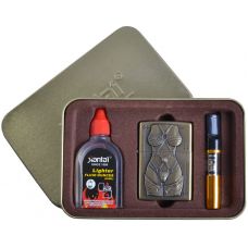 Подарочный набор Sexy 3в1 Зажигалка, бензин, мундштук Type D