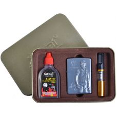 Подарочный набор Michael Jackson 3в1: Зажигалка, бензин, мундштук Type F