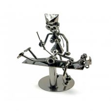 Техно-арт "Леди доктор" металл (19х19,5х10 см) Home Place