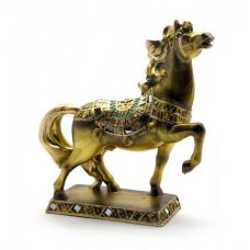 Статуэтка Лошадь Золото (24,5х23х8 см)