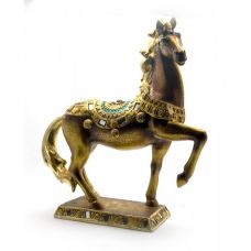 Статуэтка Лошадь Золото (36х32х11 см)