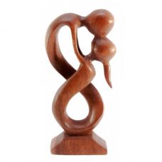 Статуэтка "Влюбленная" дерево (20х8,5х3,5 см)